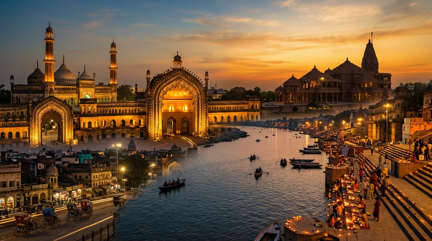 5 Nights / 6 Days: Lucknow – Ayodhya – Varanasi Tour