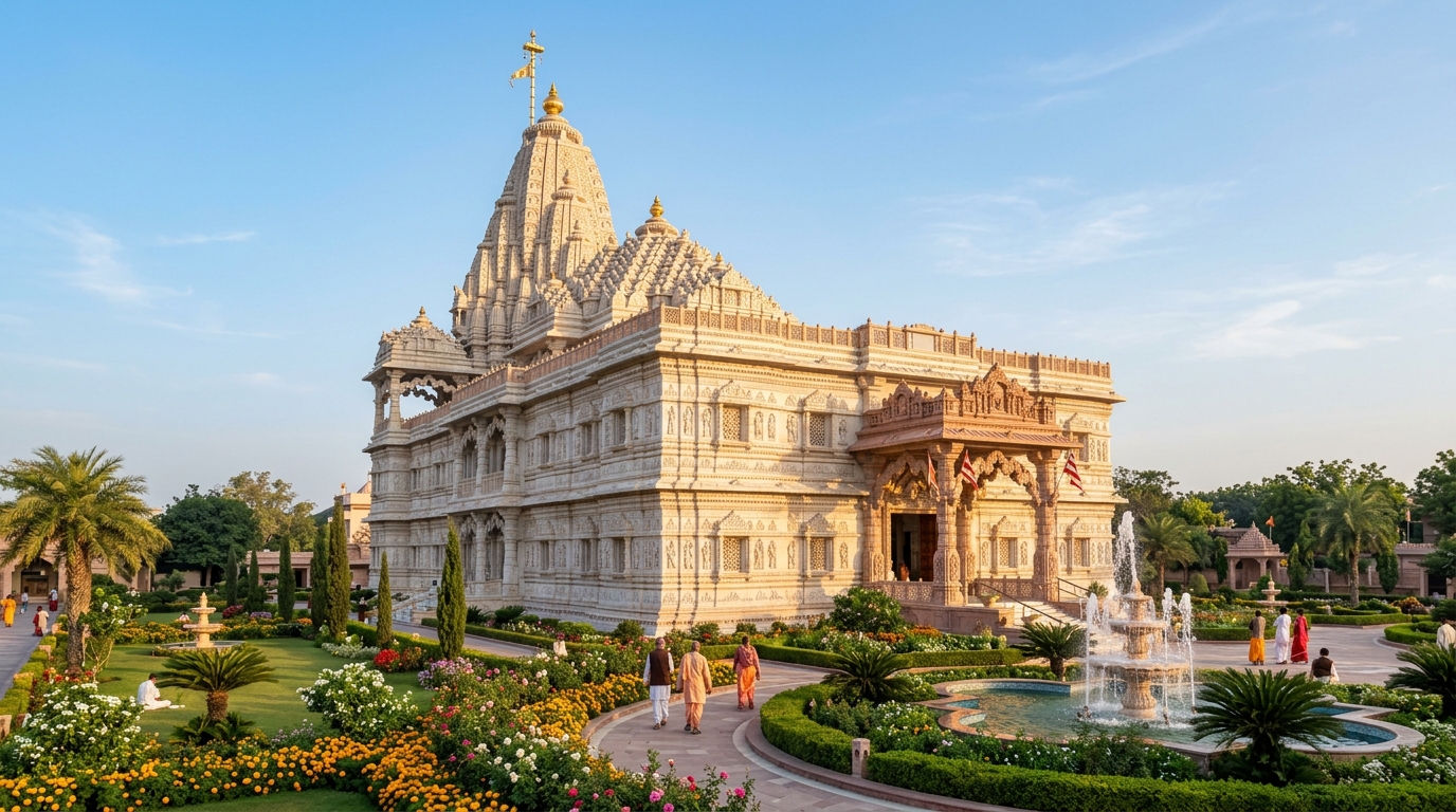 Swarved Mahamandir – Spiritual & Architectural Experience